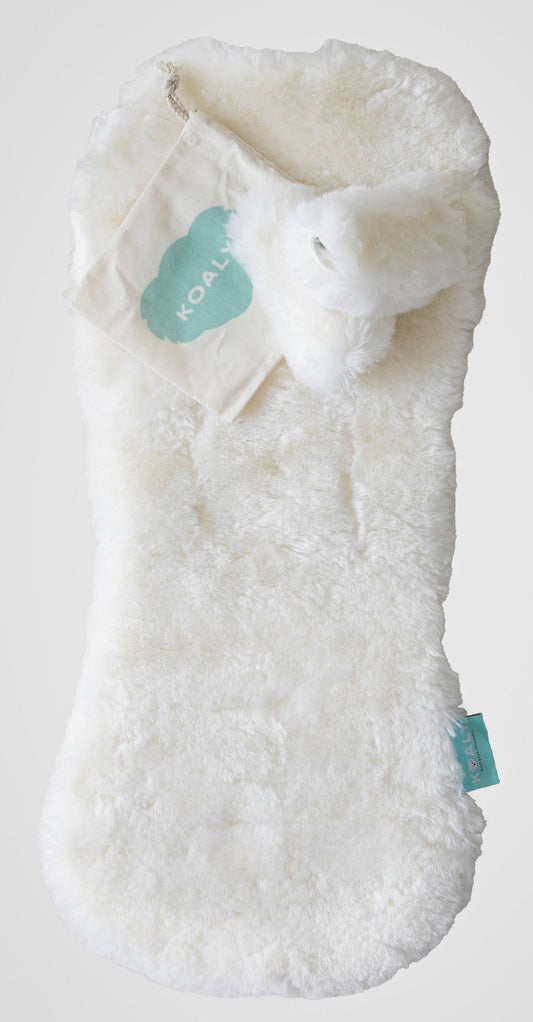 Australian Sheepskin Stroller Liner - White