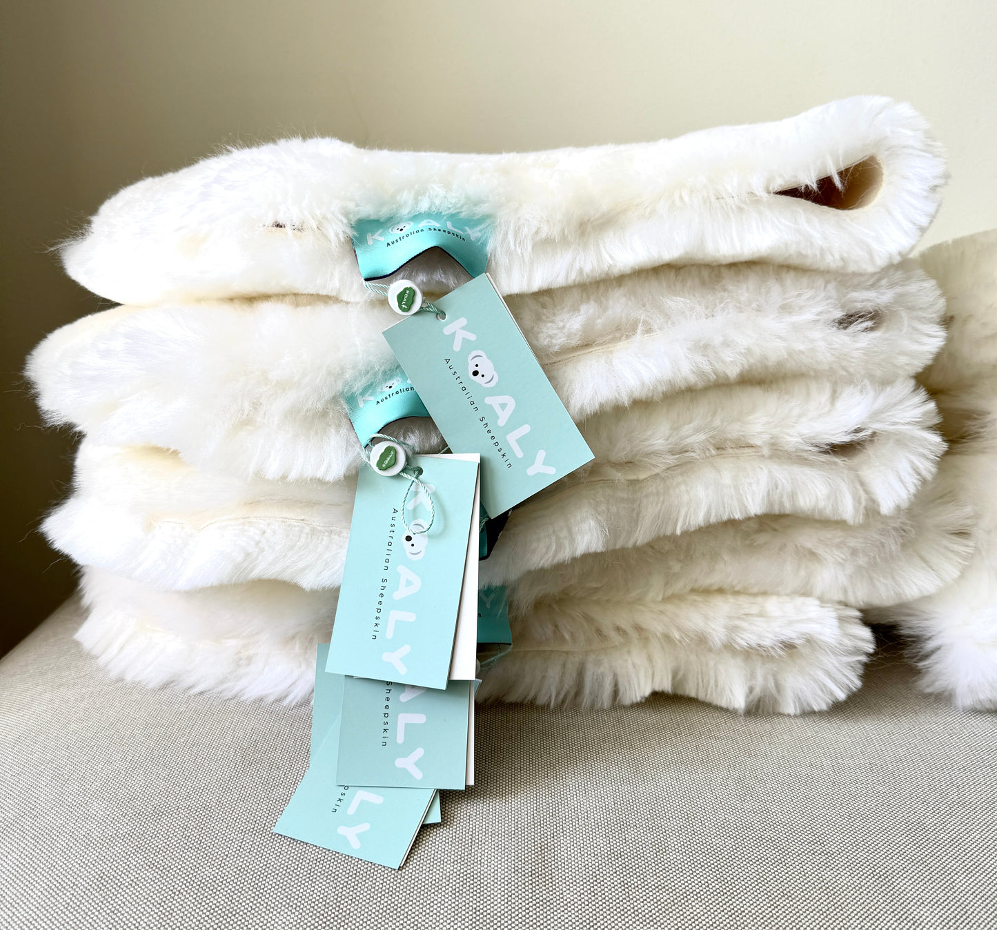 Australian Sheepskin Stroller Liner - White