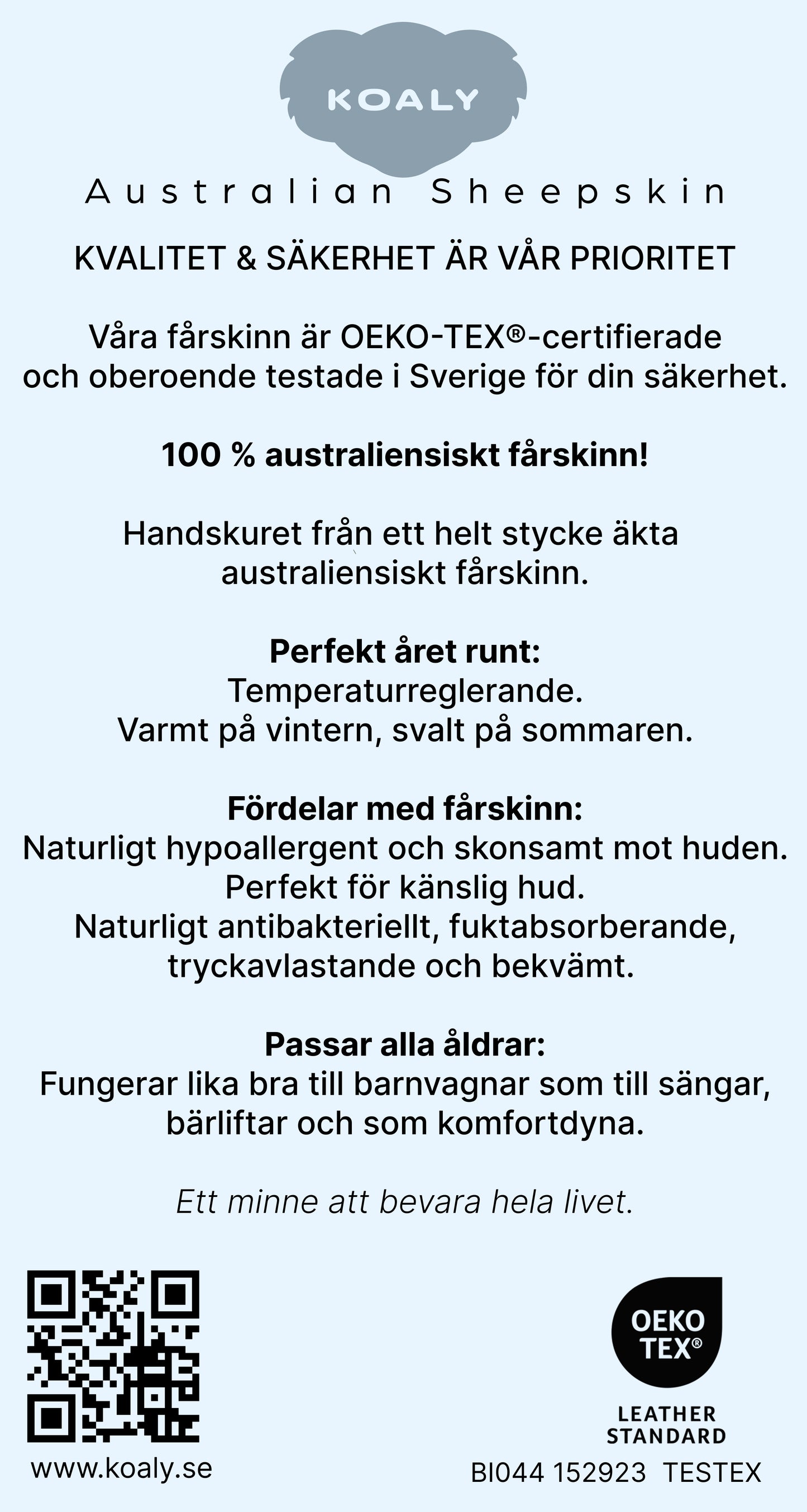 Australian Sheepskin Stroller Liner - White