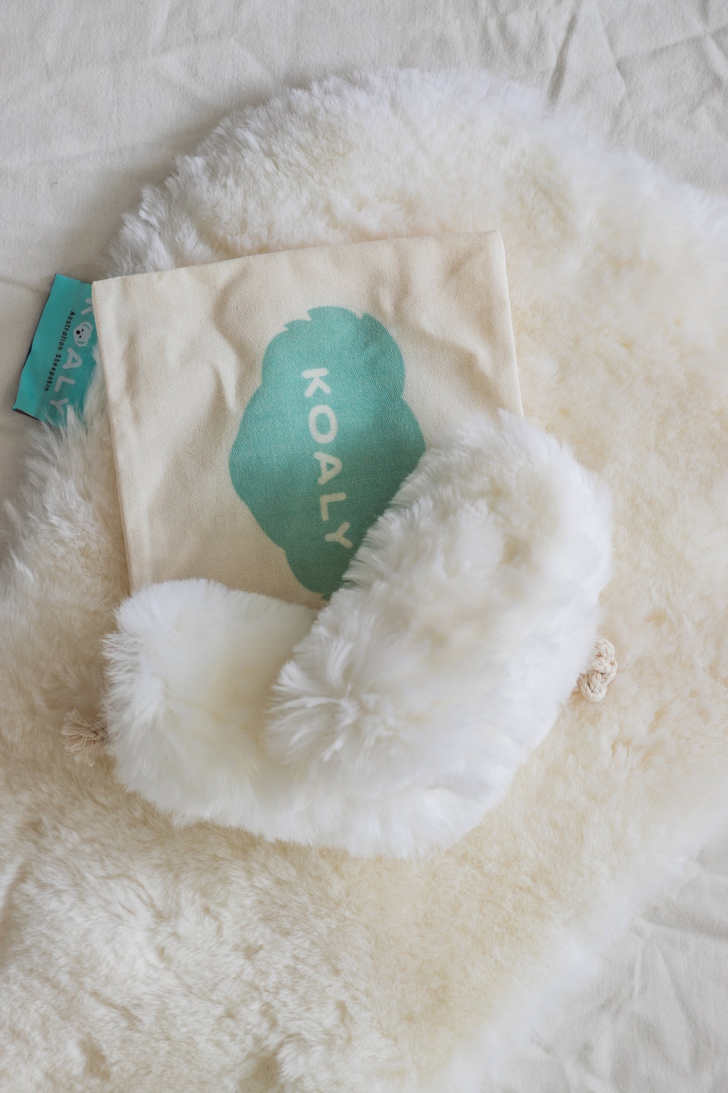 Australian Sheepskin Stroller Liner -  White