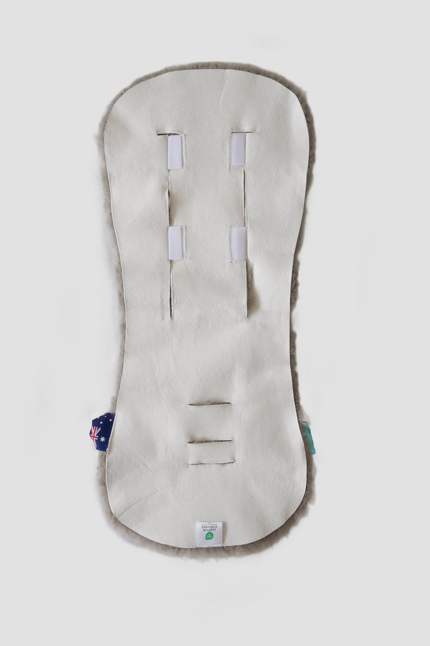 Australian Sheepskin Stroller Liner for Baby - Grey