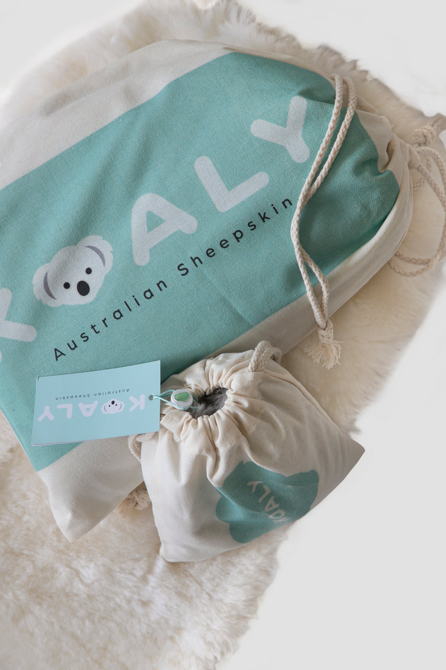 Australian Sheepskin Stroller Liner - Grey