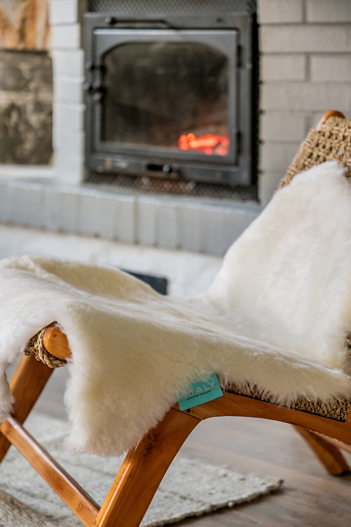 Luxury Australian Sheepskin Rug – White