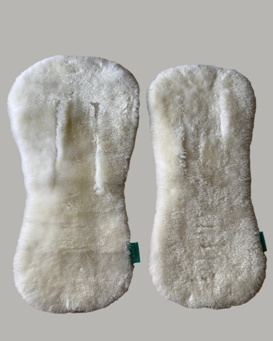 Australian Sheepskin Stroller Liner -  White