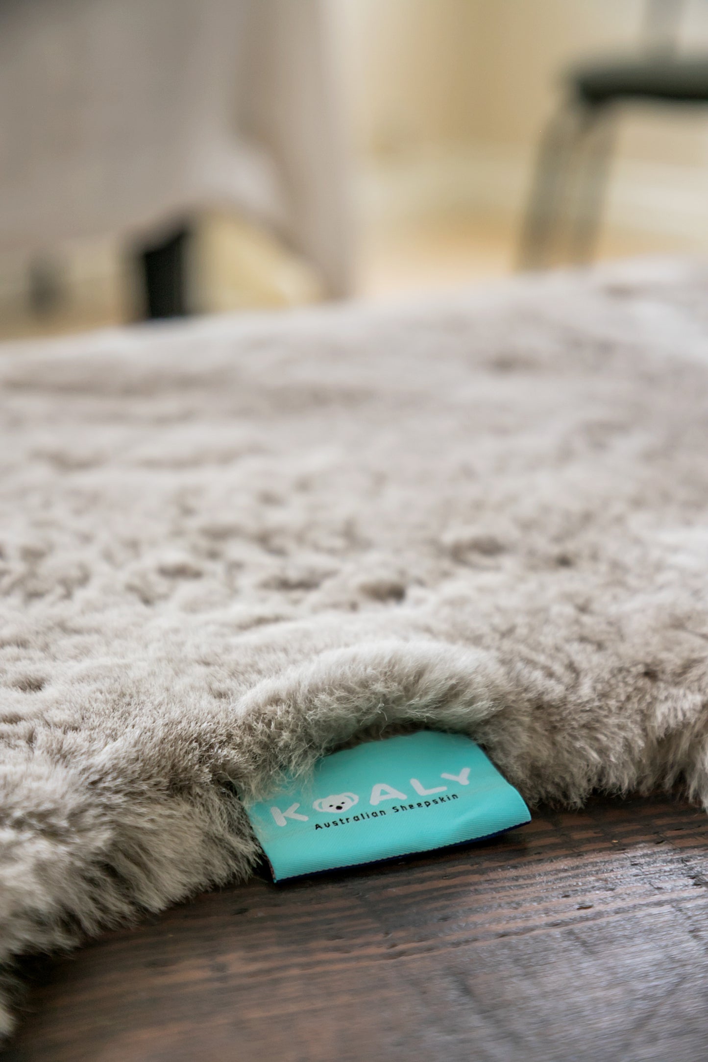 Luxury Australian Sheepskin Rug – Grey